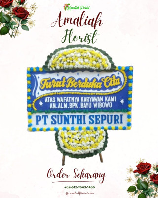 Papan Bunga Duka di Cilandak