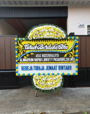 Papan Bunga Duka di Cilandak