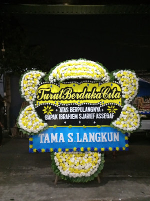 Papan Bunga Duka di Cilandak