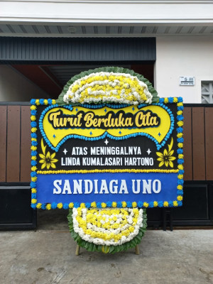 Papan Bunga Duka di Cilandak
