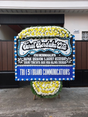 Papan Bunga Duka di Cilandak